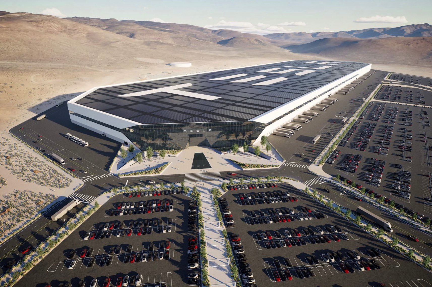 Tesla's Nevada gigafactory