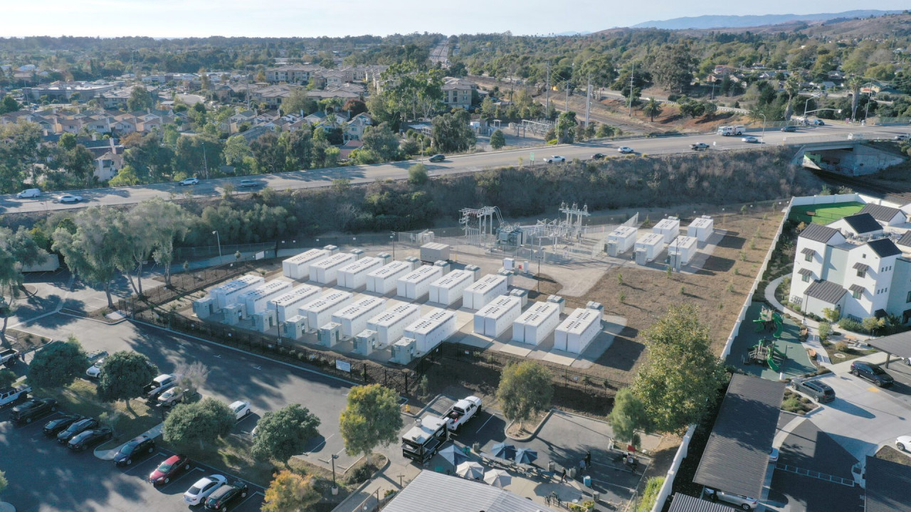 Gridstor's Goleta Energy Storage Facility California.